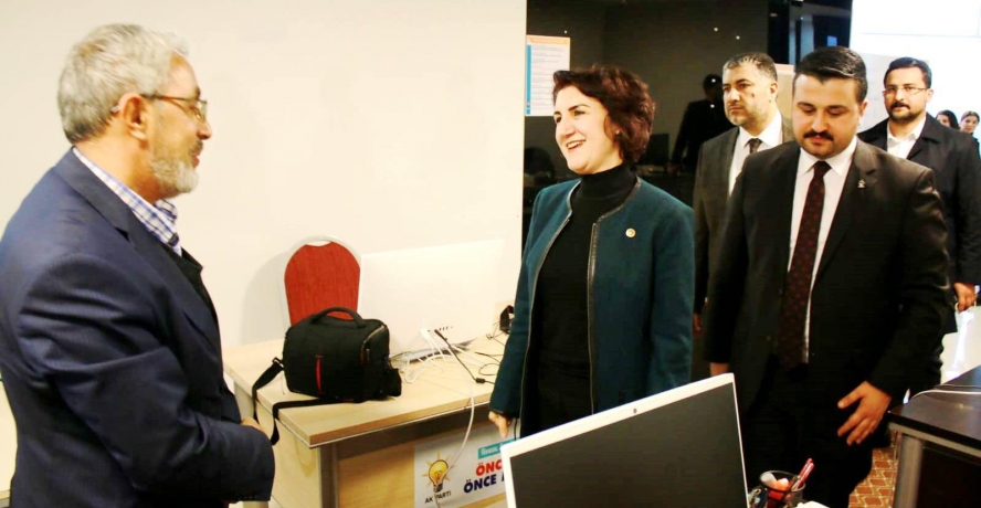 AK Parti Şanlıurfa Milletvekili Z. Gülender Açanal’dan SKM’ye ziyaret; “Zafer AK Partinin olacak”